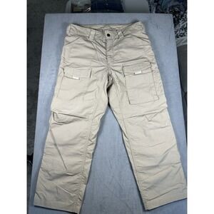 Kitanica Raider Tactical Pants Men's 36 Khaki Cargo Utility MOLLE Workwear